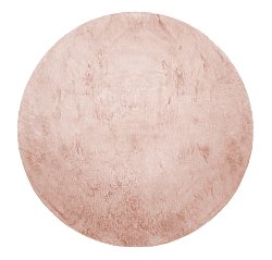Alfombras redondeadas - Aranga Super Soft Fur (rosa)