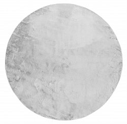 Alfombras redondeadas - Aranga Super Soft Fur (gris)