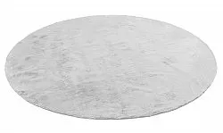 Alfombras redondeadas - Aranga Super Soft Fur (gris)
