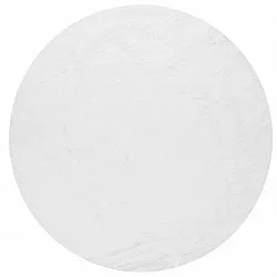 Alfombras redondeadas - Aranga Super Soft Fur (blanco)