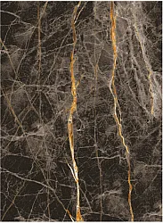 Alfombra Wilton - Aris (negro/oro)