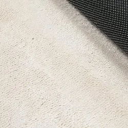 Alfombra Shaggy Ondulada Asimétrica - Aranga Super Soft Fur (beige)