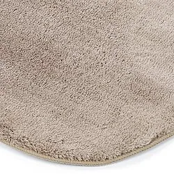 Alfombra Shaggy Ondulada Asimétrica - Aranga Super Soft Fur (marrón)