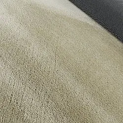 Alfombra Shaggy Ondulada Asimétrica - Aranga Super Soft Fur (verde claro)
