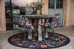 Alfombras redondeadas - Poppy (negro)