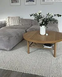 Alfombra de Lana - Avafors Wool Bubble (beige)