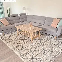 Alfombras de pelo largo - Azuay (beige)