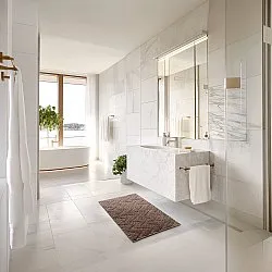 Alfombra de baño - Bellona (marrón)