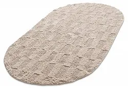 Alfombra de baño ovalada - Bevin (beige)