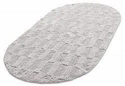 Alfombra de baño ovalada - Bevin (gris claro)