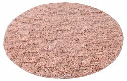 Alfombra de baño redonda - Bevin (rosa)