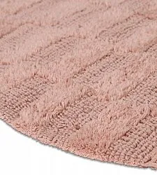 Alfombra de baño ovalada - Bevin (rosa)