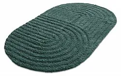 Alfombra de baño ovalada - Embla (verde oscuro)