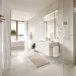Alfombra de baño - Evena (beige)