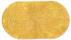 Alfombra de baño ovalada - Evena (amarillo)