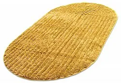 Alfombra de baño ovalada - Evena (amarillo)