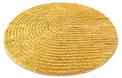 Alfombra de baño redonda - Evena (amarillo)