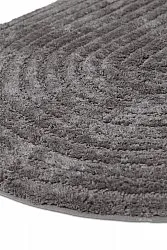 Alfombra de baño ovalada - Evena (gris oscuro)