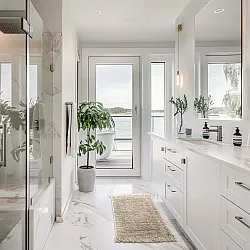 Alfombra de baño - Flynn (beige)