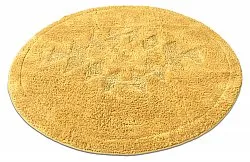 Alfombra de baño redonda - Gertie (amarillo)