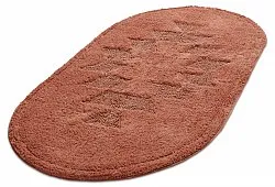 Alfombra de baño ovalada - Gertie (terracota)