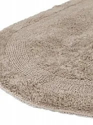 Alfombra de baño ovalada - Nila (beige)