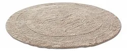 Alfombra de baño redonda - Nila (beige)