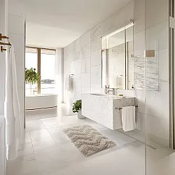 Alfombra de baño - Tressa (beige)
