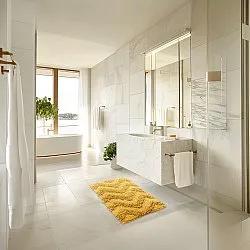 Alfombra de baño - Tressa (amarillo)