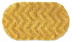 Alfombra de baño ovalada - Tressa (amarillo)