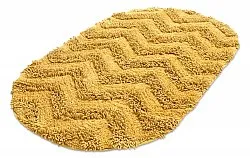 Alfombra de baño ovalada - Tressa (amarillo)