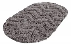 Alfombra de baño ovalada - Tressa (gris oscuro)