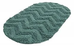 Alfombra de baño ovalada - Tressa (verde oscuro)