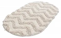 Alfombra de baño ovalada - Tressa (blanquecino)