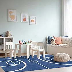 Alfombra infantil - Basket (azul)