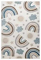 Alfombra Infantil - Rainbow Potpourri (crema/multicolor)