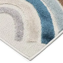 Alfombra Infantil - Rainbow Potpourri (crema/multicolor)