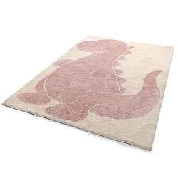 Alfombra Infantil - Soft Dino (crema/rosa)