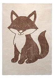 Alfombra Infantil - Soft Fox (crema/marrón)