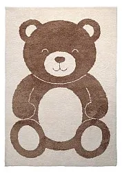 Alfombra Infantil - Soft Teddybear (crema/marrón)