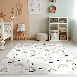 Alfombra infantil - Unicorn Rainbow (rosa)