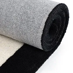Alfombra Infantil - Zebra Hand Tufted Wool Premium (beige/negro)