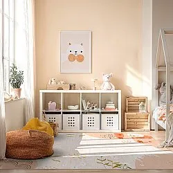 Alfombra infantil - Zora (rosa)