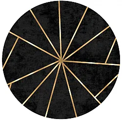Alfombras redondeadas - Bellizzi (negro)