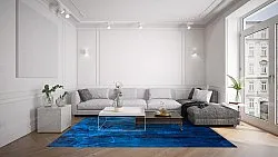 Alfombra Wilton - Aragon (azul)