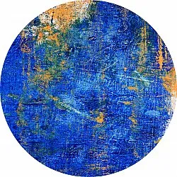 Alfombras redondeadas - Taravilla (azul)