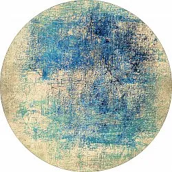 Alfombras redondeadas - Sierra (azul)