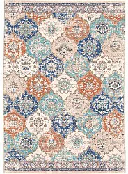 Alfombra Wilton - Bohemia (rosa/azul)