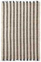 alfombra de algodon - Hedda (negro)