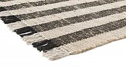 alfombra de algodon - Hedda (negro)